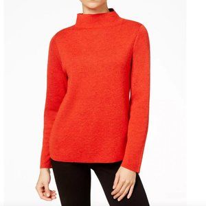 Eileen Fisher Reversible Mock Neck Sweater